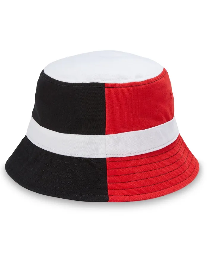 Colorblock Bucket Hat Whitescarletblack Men Champion Hats and Belts