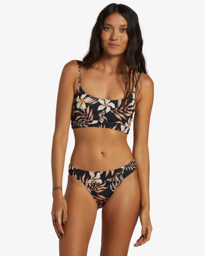 Coral Gardeners Banded Tank Bikini Top Multi Women Billabong Bikinis
