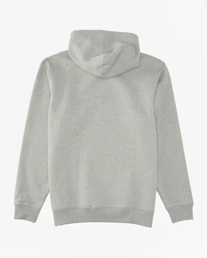 Core Arch Hoodie Light Grey Heather Men Billabong Hoodies and Fleece