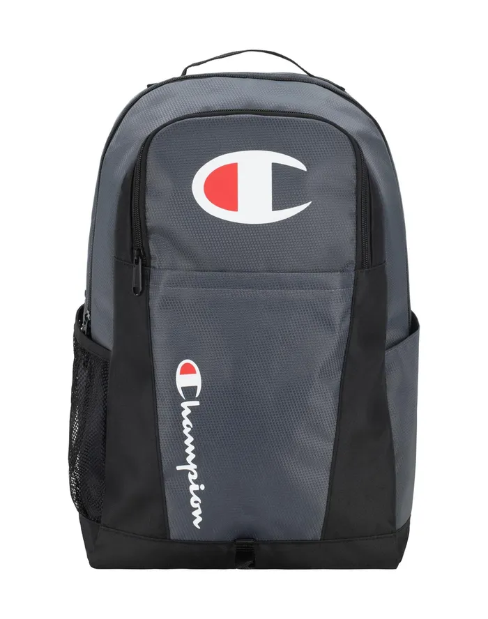 Core Backpack Dark Grey MenWomen Champion Bags and Backpacks