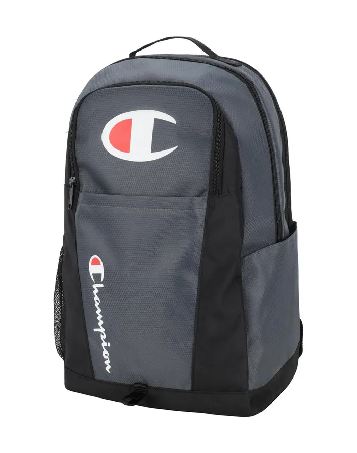 Core Backpack Dark Grey MenWomen Champion Bags and Backpacks