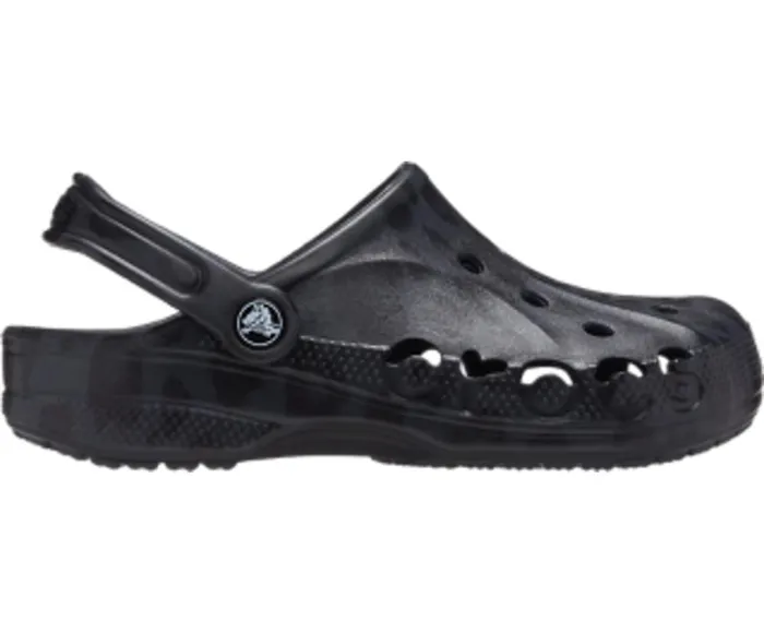 Crocs Baya Seasonal Printed Clog Leopard Black WomensMens Clogs