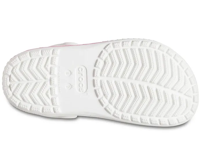 Crocs Bayaband Logo Motion Clog White WomensMens Clogs