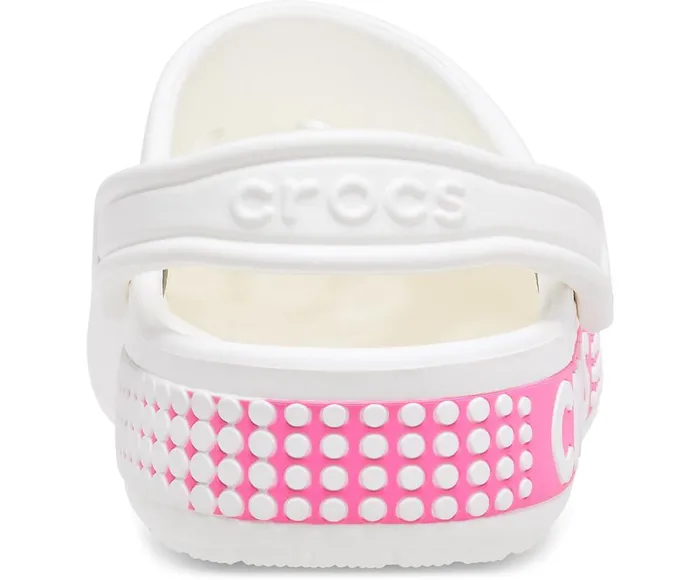 Crocs Bayaband Logo Motion Clog White WomensMens Clogs