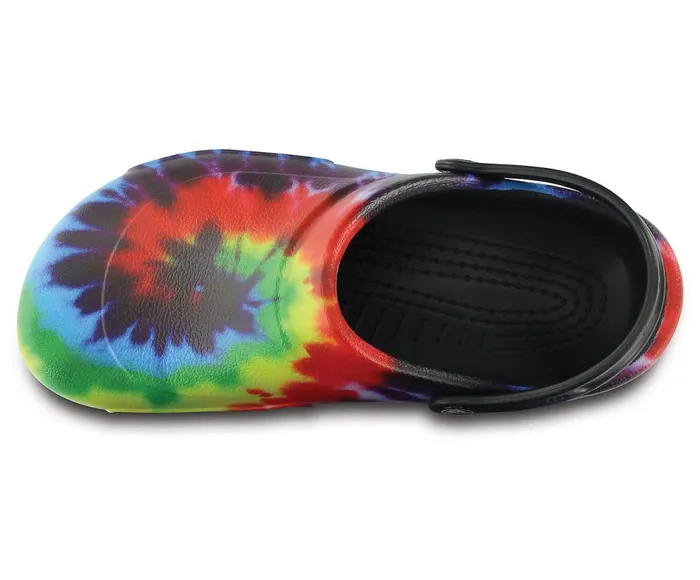 Crocs Bistro Graphic Clog Black Multi WomensMens Clogs