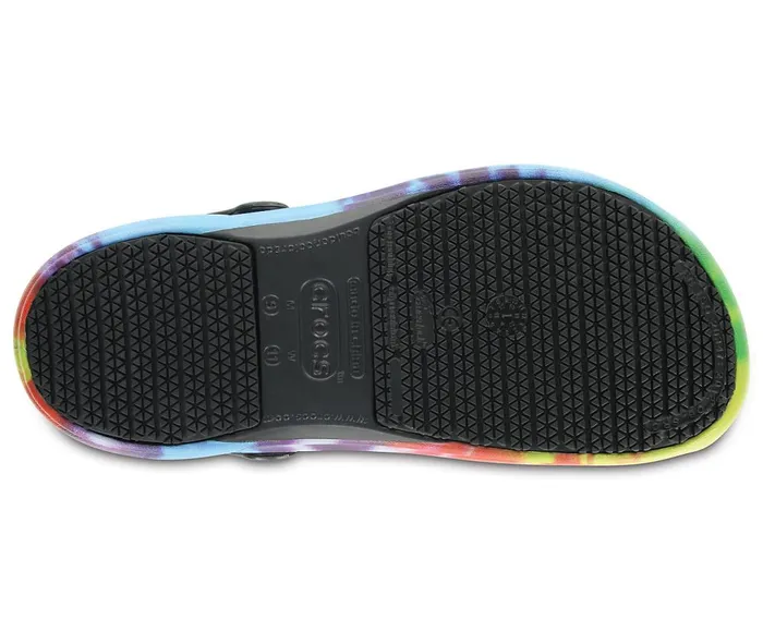 Crocs Bistro Graphic Clog Black Multi WomensMens Clogs
