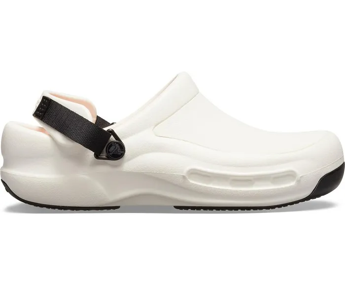 Crocs Bistro Pro LiteRide Clog White WomensMens Clogs