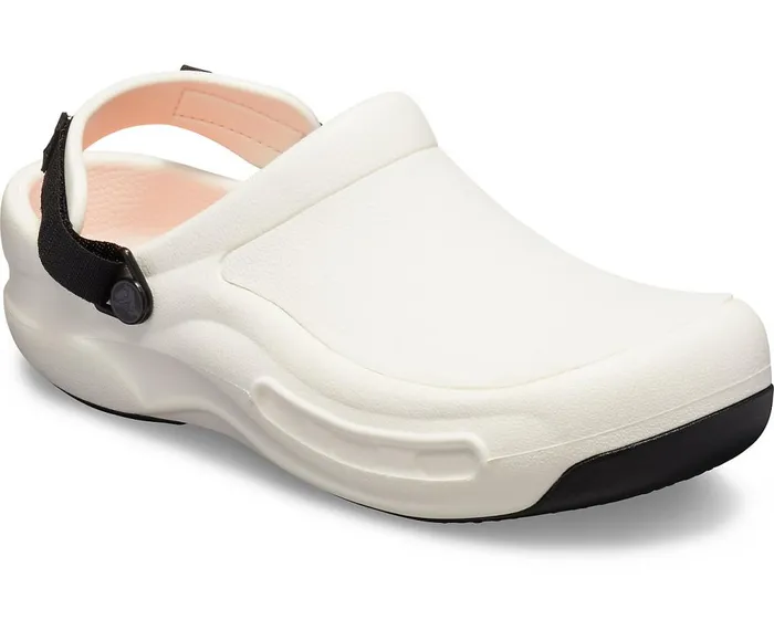 Crocs Bistro Pro LiteRide Clog White WomensMens Clogs