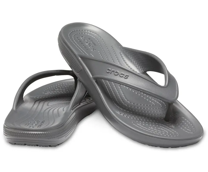 Crocs Classic II Flip Slate Grey WomensMens Sandals