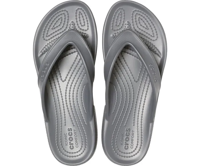 Crocs Classic II Flip Slate Grey WomensMens Sandals