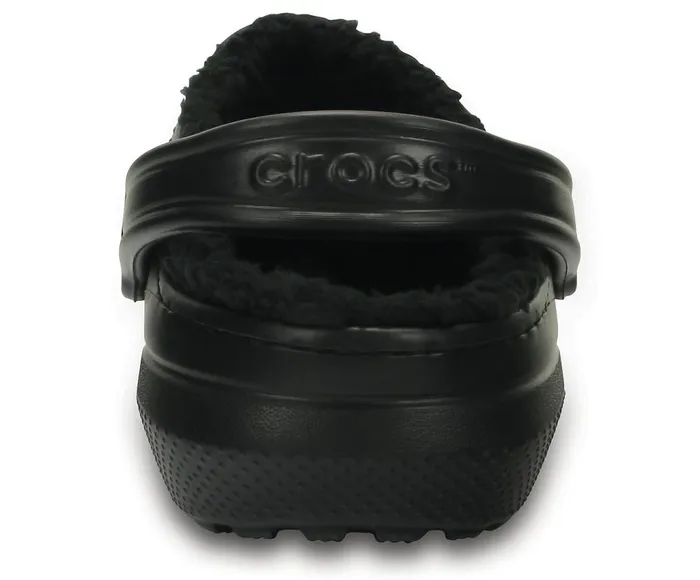 Crocs Classic Lined Clog Black Black WomensMens Clogs