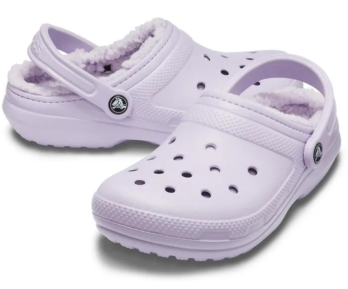 Crocs Classic Lined Clog Lavender Lavender WomensMens Clogs