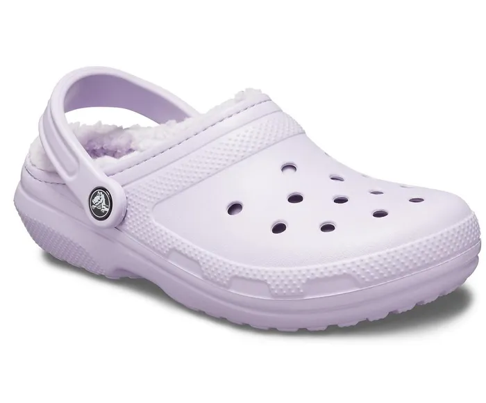 Crocs Classic Lined Clog Lavender Lavender WomensMens Clogs