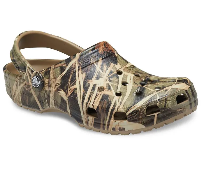 Crocs Classic Realtree V2 Khaki WomensMens Clogs
