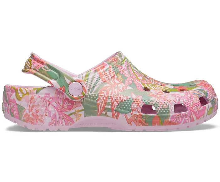 Crocs Classic Vera Bradley Clog Ballerina Pink Womens Clogs