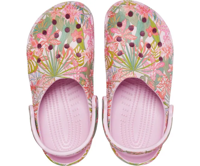 Crocs Classic Vera Bradley Clog Ballerina Pink Womens Clogs