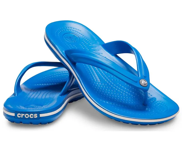 Crocs Crocband Flip Bright Cobalt White WomensMens Sandals
