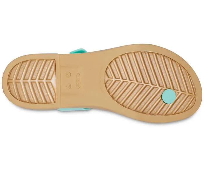 Crocs Crocs Tulum Toe Post Sandal Pistachio Womens Sandals