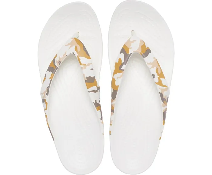 Crocs Kadee II Printed Flip Camouflage Womens Sandals