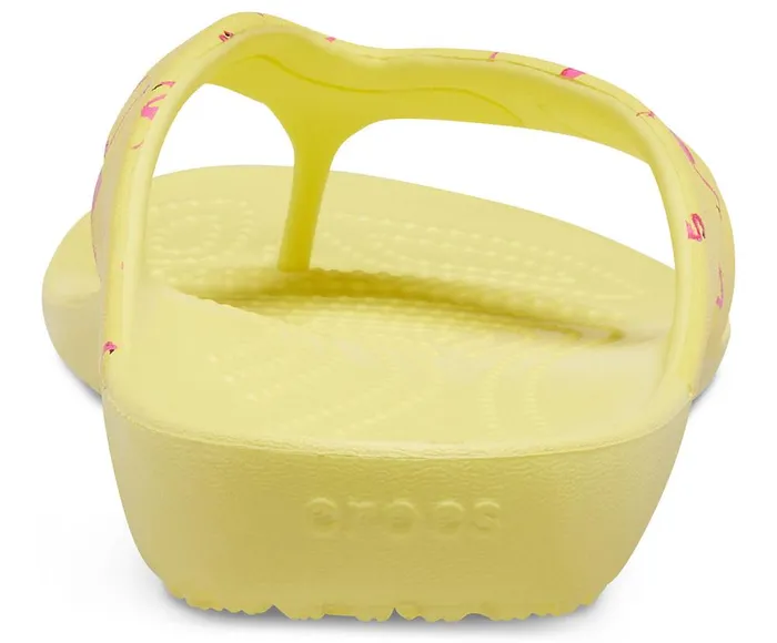 Crocs Kadee II Printed Flip Flamingo Womens Sandals