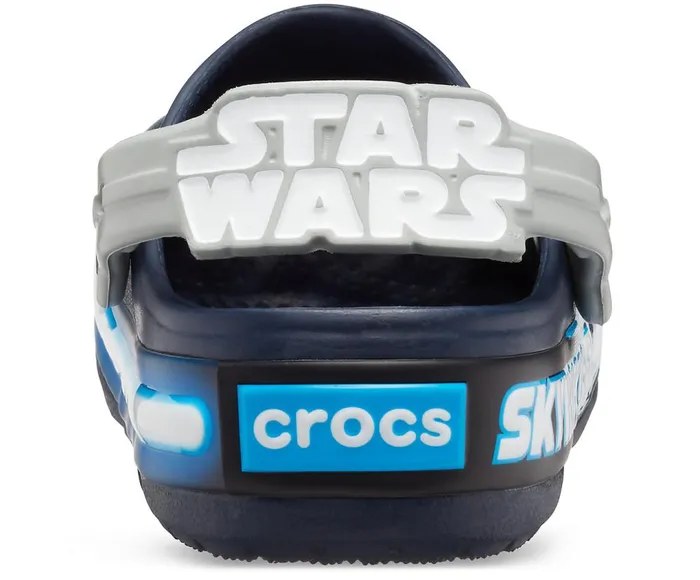 Crocs Kids Crocs Fun Lab Luke Skywalker Lights Clog Navy Boys Clogs