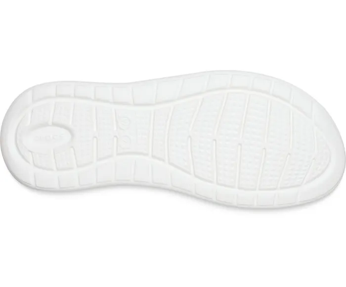 Crocs LiteRide Stretch Sandal Light Grey White Womens Sandals