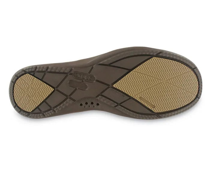 Crocs Walu SlipOn Khaki Espresso Mens Loafers
