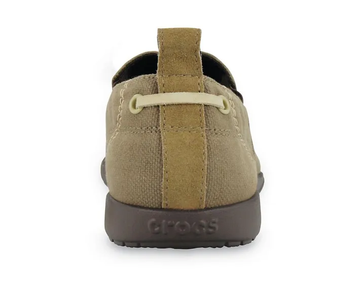 Crocs Walu SlipOn Khaki Espresso Mens Loafers