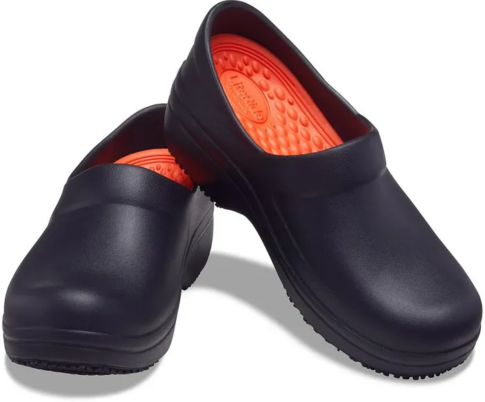 Crocs Womens Neria Pro II LiteRide Clog Black Womens Clogs