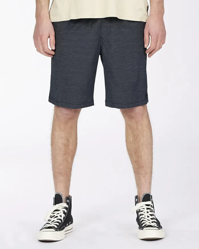 Crossfire Elastic Waist Submersible Shorts 18034 Navy Men Billabong Shorts