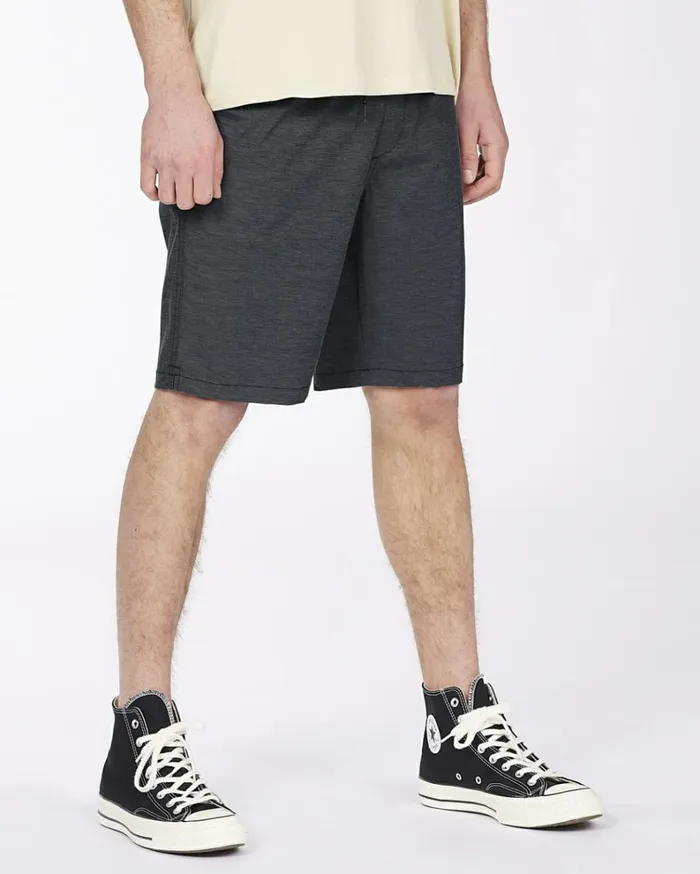 Crossfire Elastic Waist Submersible Shorts 18034 Navy Men Billabong Shorts