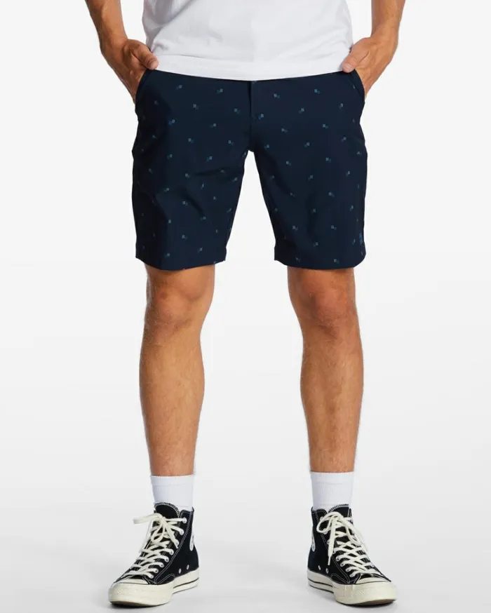 Crossfire Mid Submersible 19034 Shorts Navy Men Billabong Shorts
