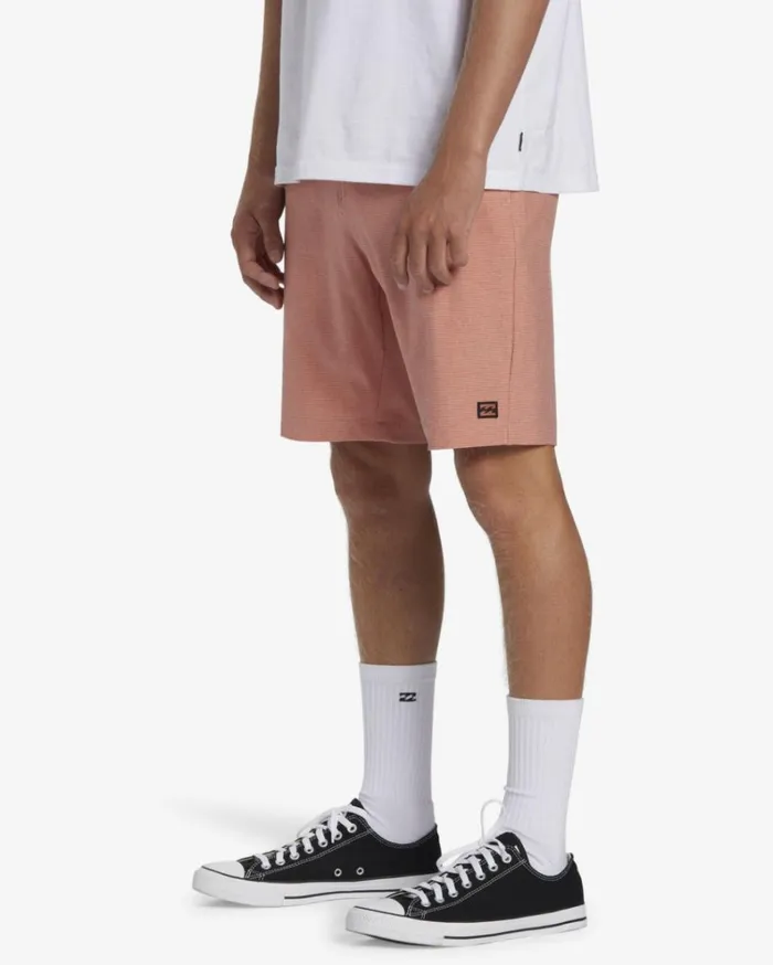 Crossfire Mid Submersible Shorts 19034 Coral Men Billabong Shorts