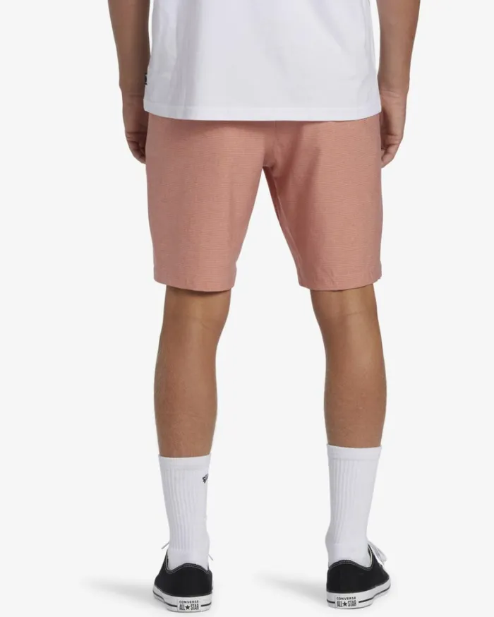 Crossfire Mid Submersible Shorts 19034 Coral Men Billabong Shorts