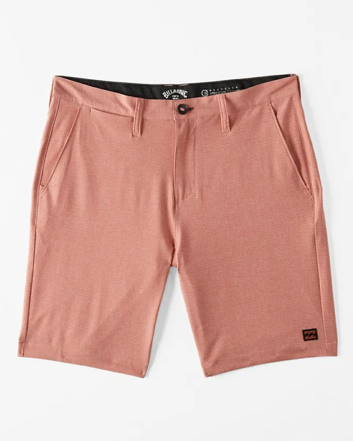 Crossfire Mid Submersible Shorts 19034 Coral Men Billabong Shorts