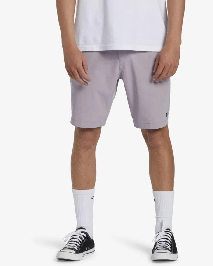 Crossfire Mid Submersible Shorts 19034 Plum Men Billabong Shorts