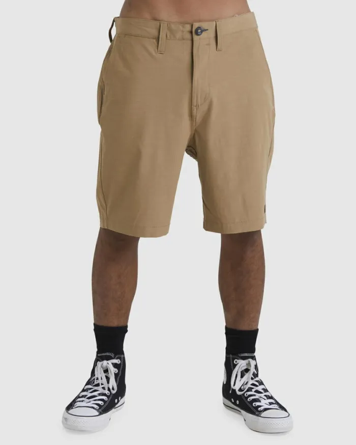 Crossfire Solid Submersible Shorts 20034 Gravel Men Billabong Shorts