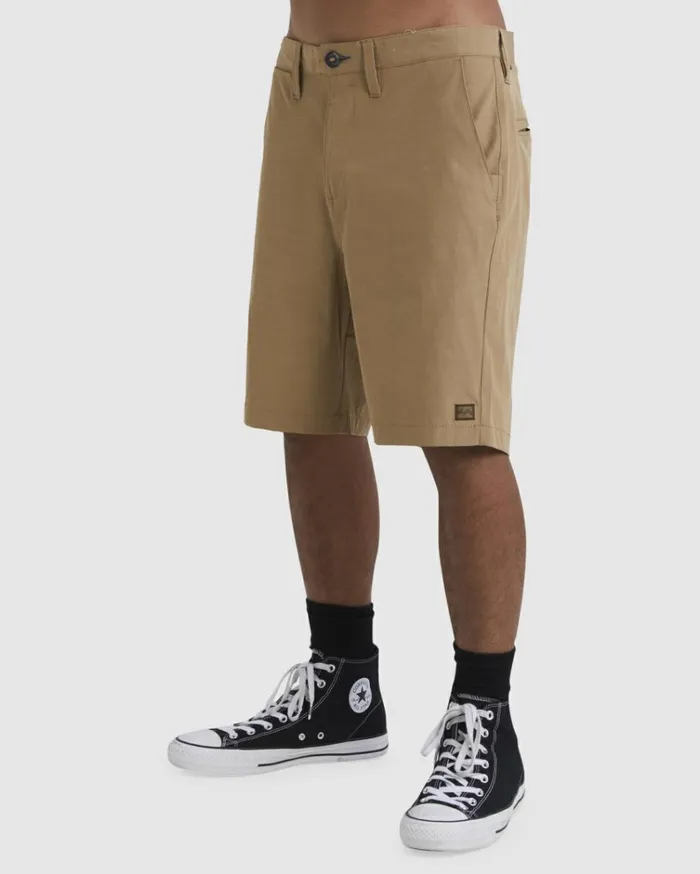 Crossfire Solid Submersible Shorts 20034 Gravel Men Billabong Shorts