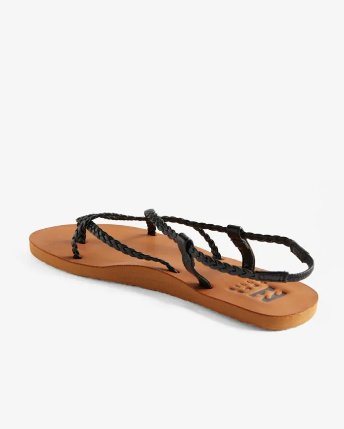 Crossing By Braided Sandals Off Black Women Billabong Shoes