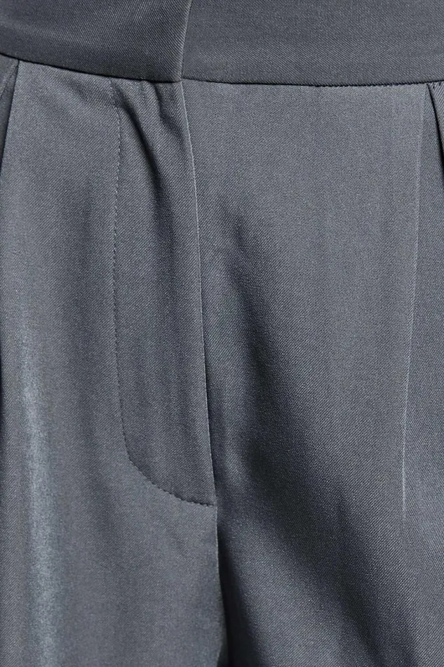 Daffy Pants 8211 Elastic Back Waist Tailored Pant In Grey Women Showpo Pants