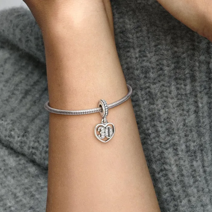 Dangle Charms Women Pandora 30th Celebration Dangle Charm