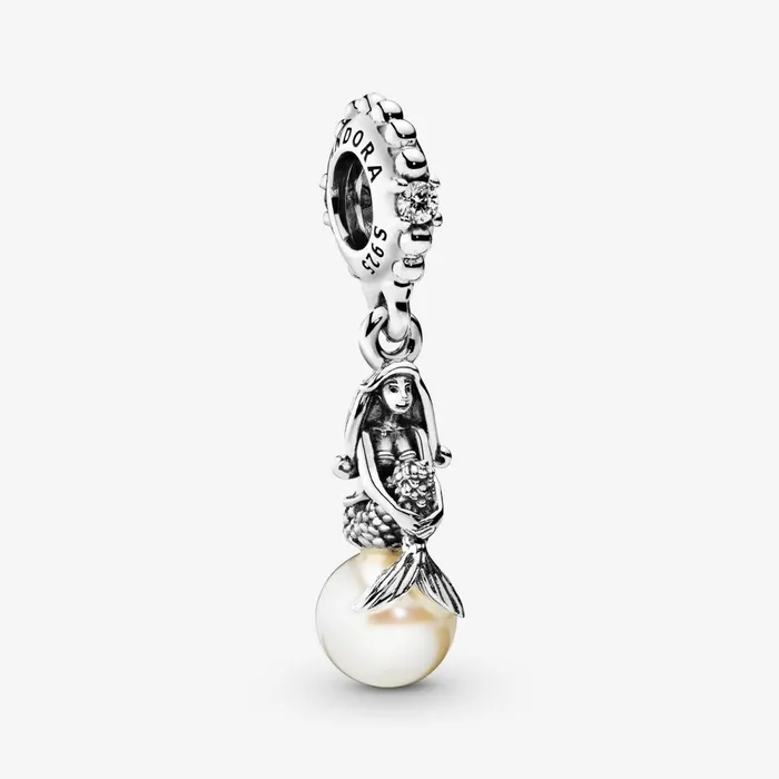 Dangle Charms Women Pandora Disney Luminous Ariel Dangle Charm