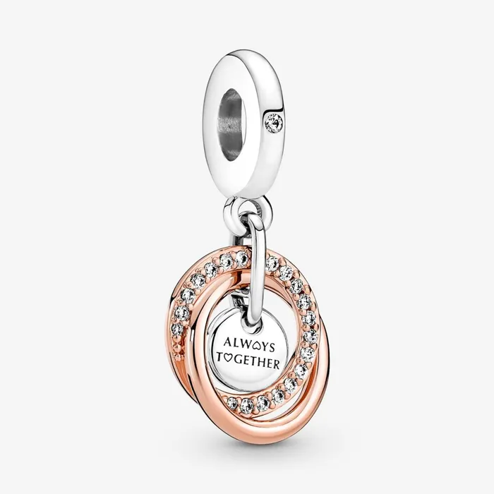 Dangle Charms Women Pandora Family Always Encircled Dangle Charm