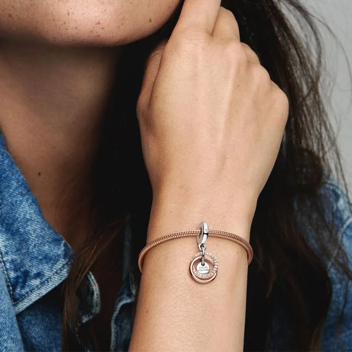 Dangle Charms Women Pandora Family Always Encircled Dangle Charm