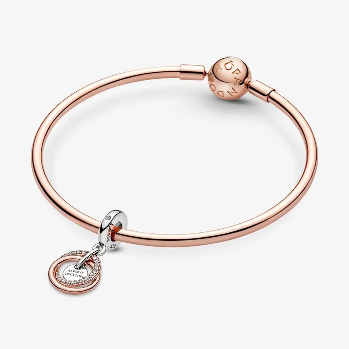 Dangle Charms Women Pandora Family Always Encircled Dangle Charm
