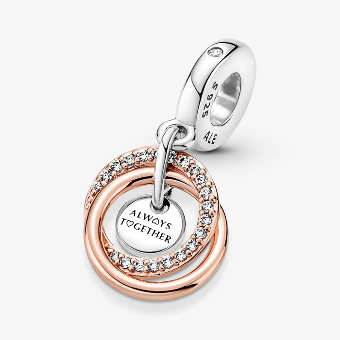 Dangle Charms Women Pandora Family Always Encircled Dangle Charm