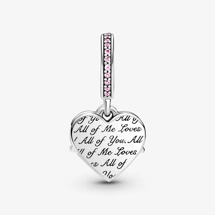 Dangle Charms Women Pandora Heart and Mum Dangle Charm