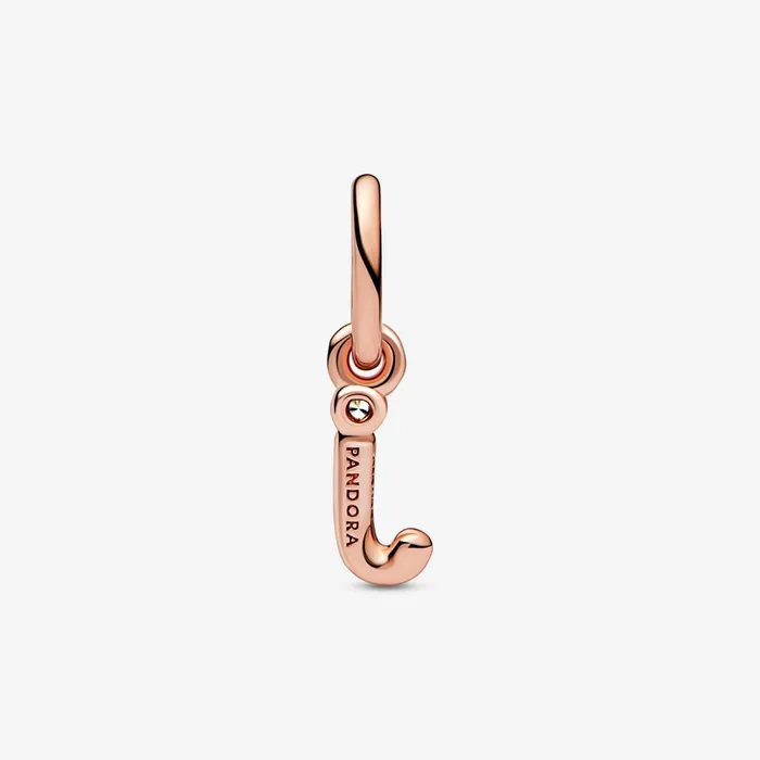 Dangle Charms Women Pandora Letter J Script Alphabet Dangle Charm