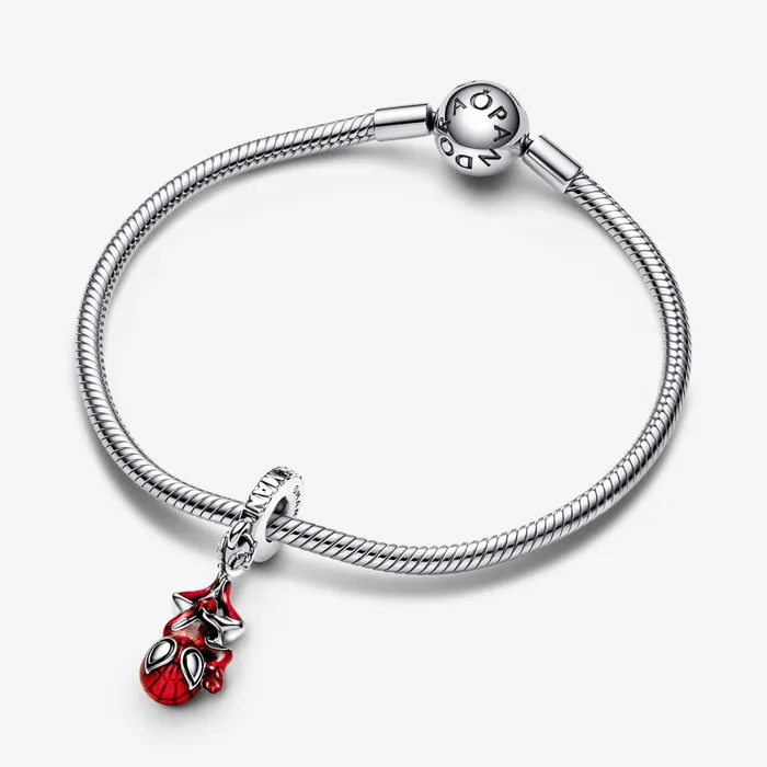 Dangle Charms Women Pandora Marvel Hanging SpiderMan Dangle Charm