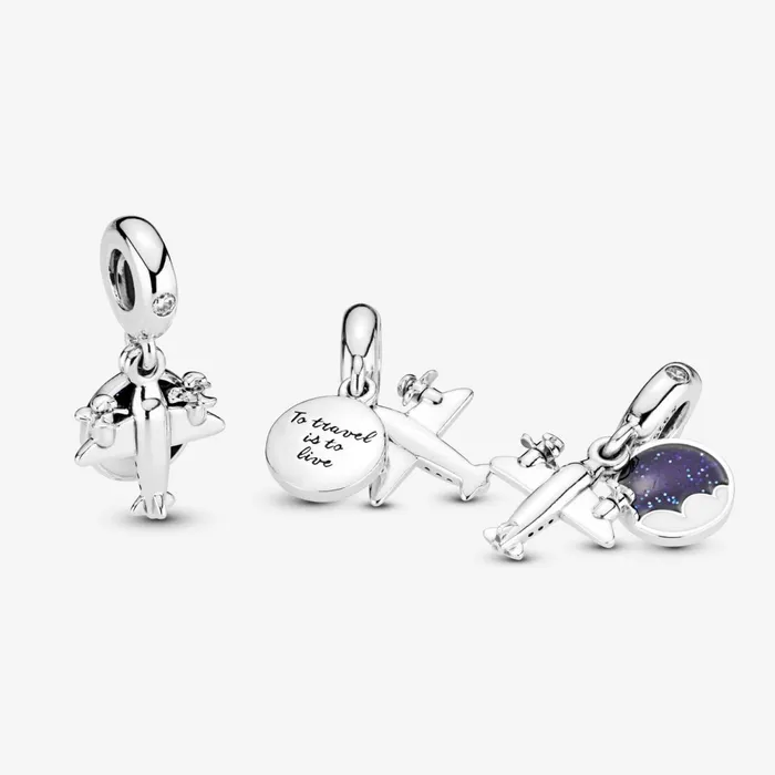 Dangle Charms Women Pandora Propeller Plane Dangle Charm